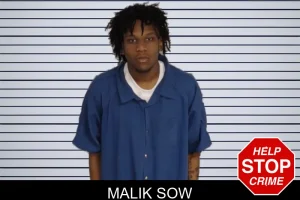 Malik Sow mugshot