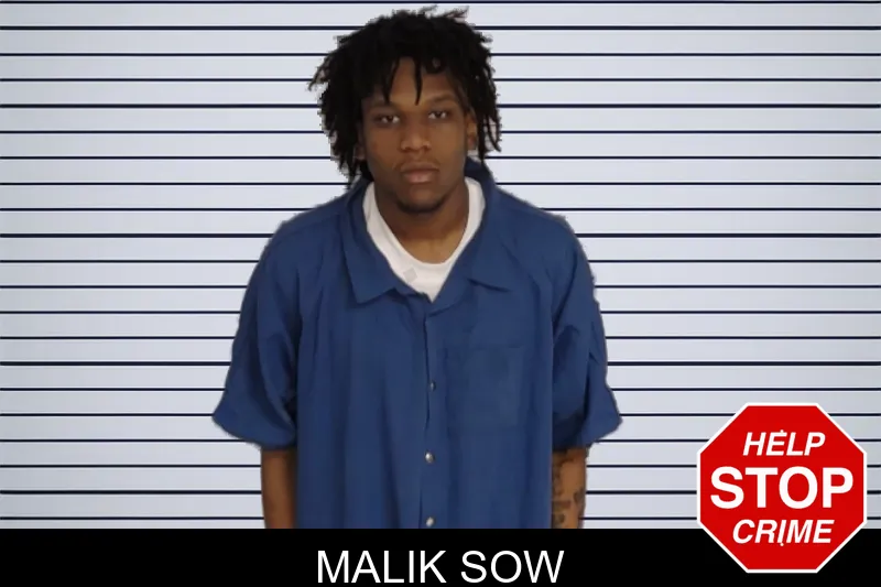 Malik Sow mugshot