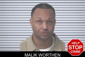 Malik Worthen mugshot