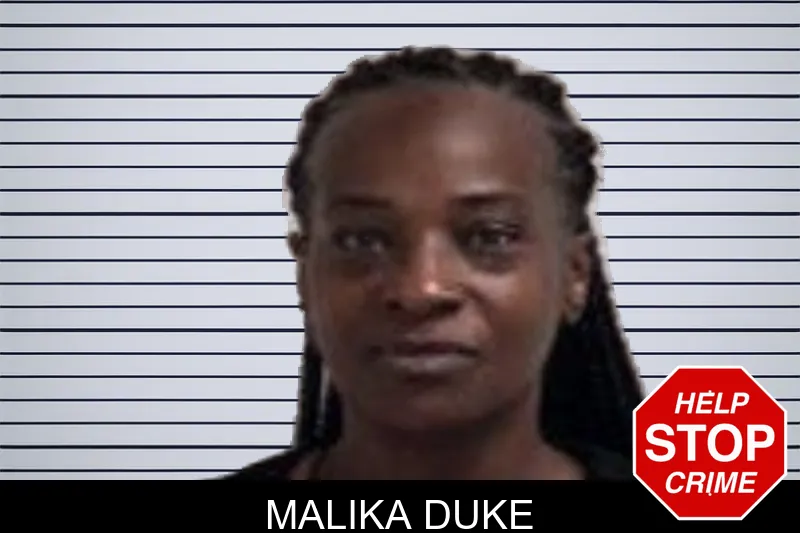 Malika Duke mugshot