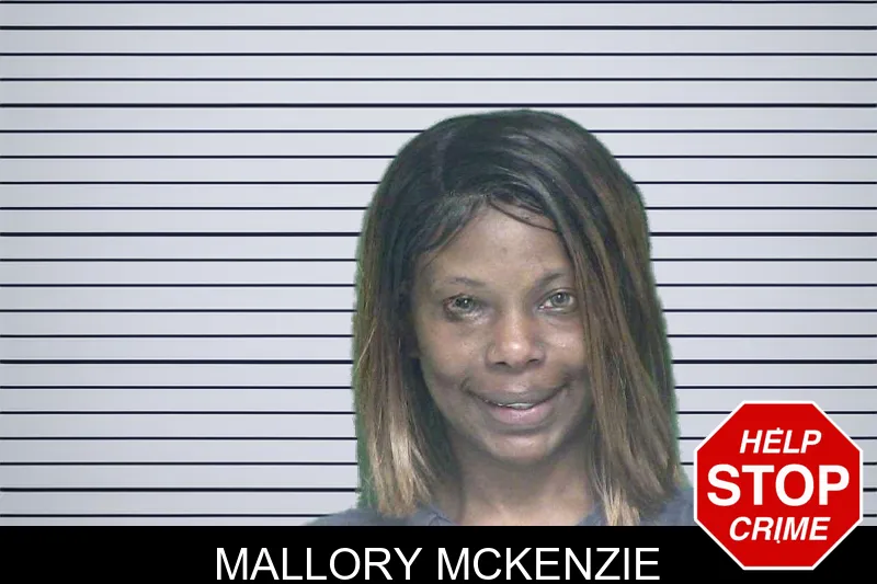 Mallory McKenzie mugshot