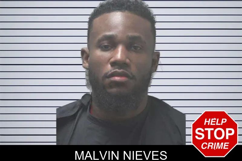 Malvin Nieves mugshot