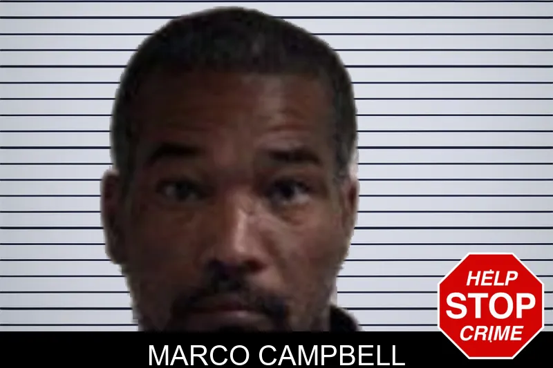Marco Campbell mugshot