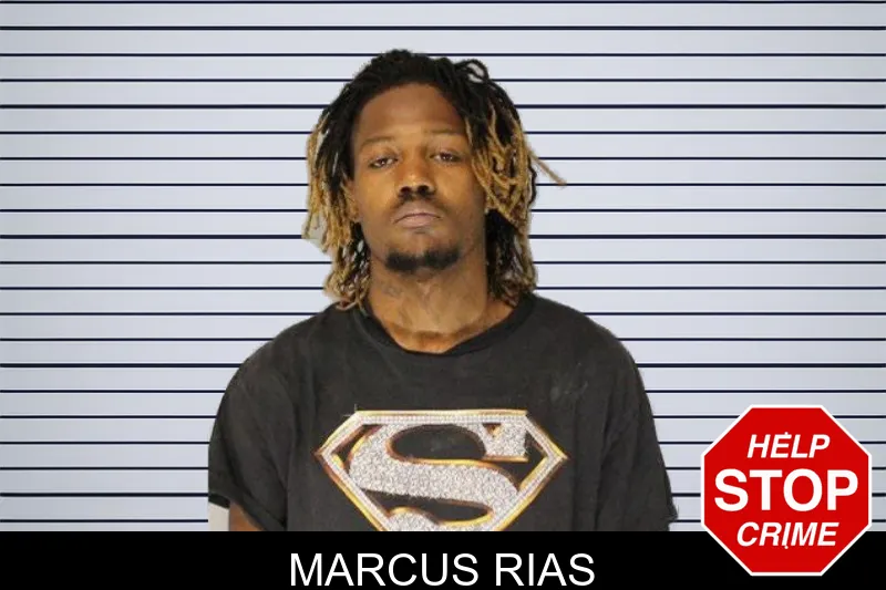 Marcus Rias mugshot