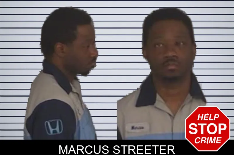 Marcus Streeter mugshot