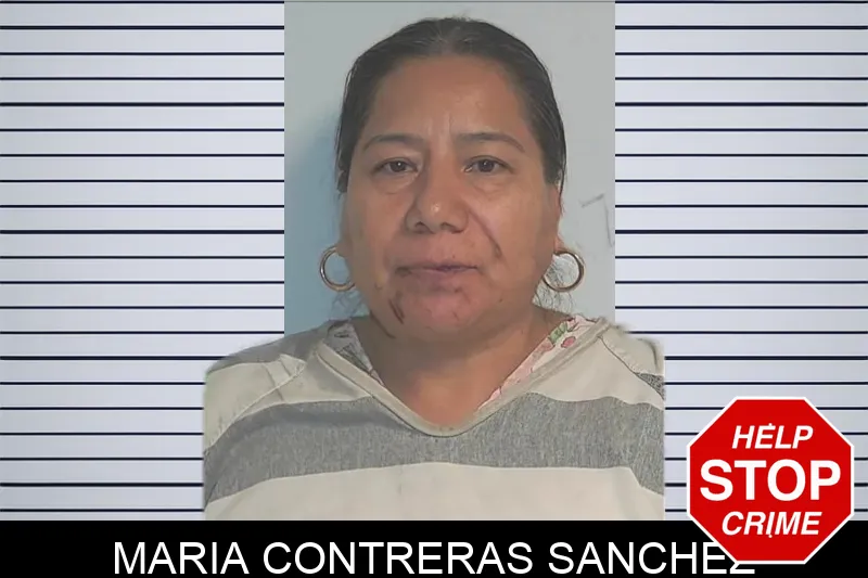 Maria Contreras Sanchez mugshot