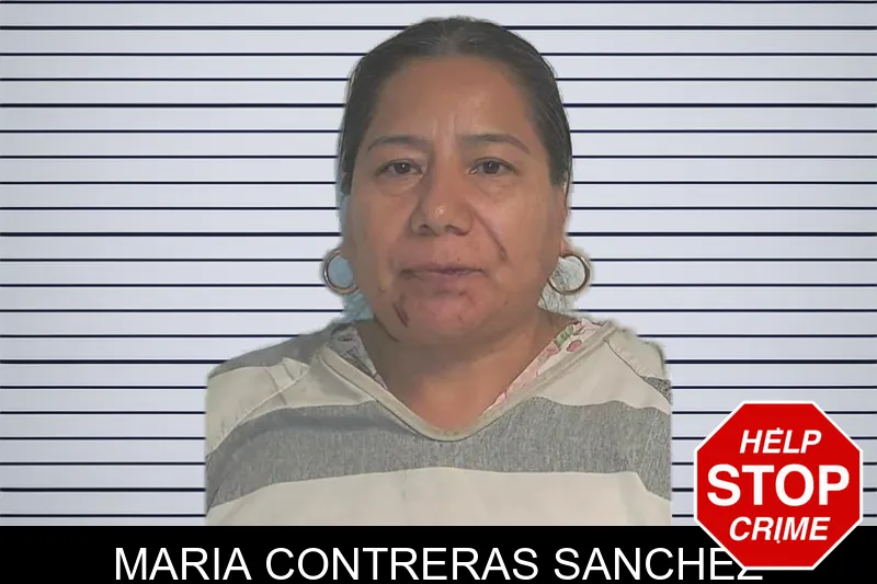 Maria Contreras Sanchez mugshot