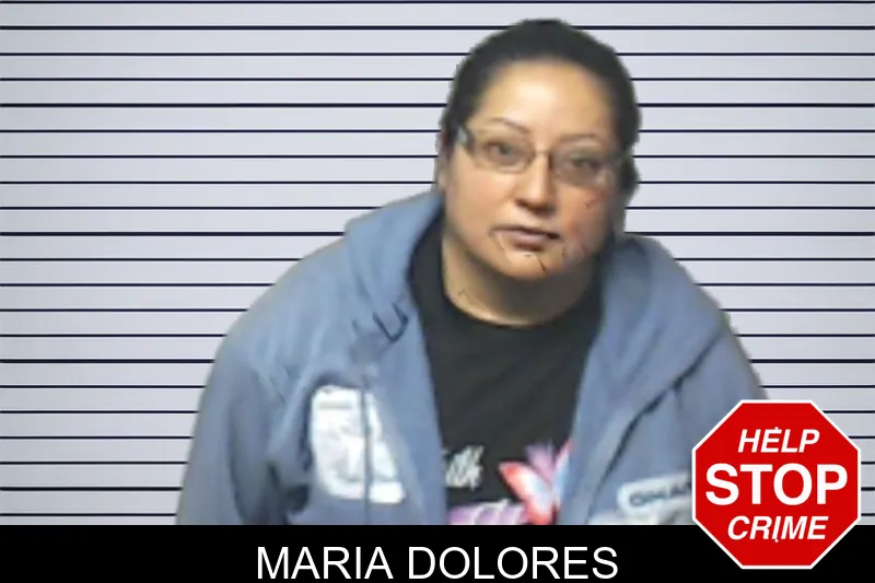 Maria Dolores mugshot