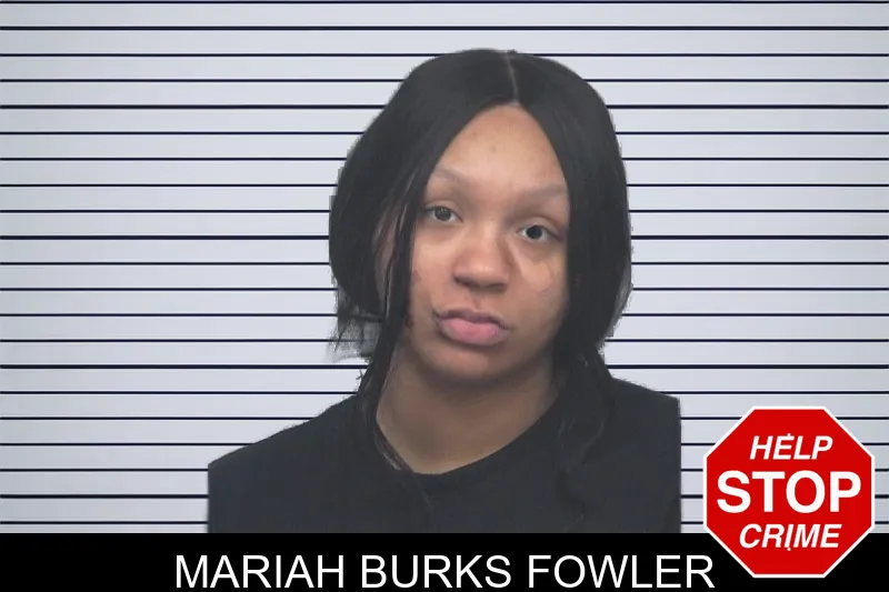 Mariah Burks Fowler mugshot