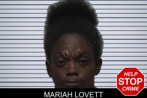 Mariah Lovett mugshot