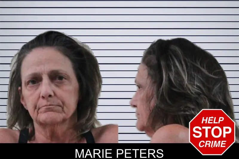 Marie Peters mugshot