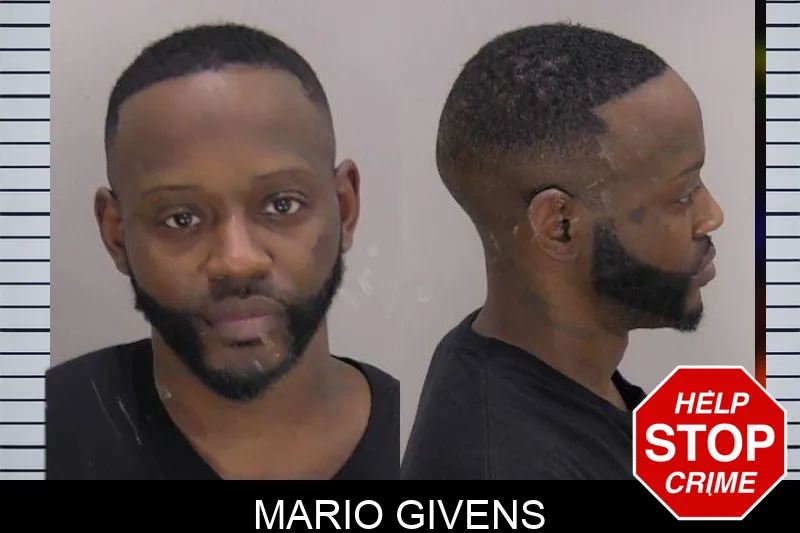 Mario Givens mugshot