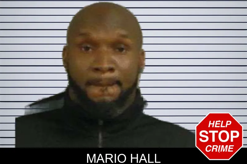 Mario Hall mugshot