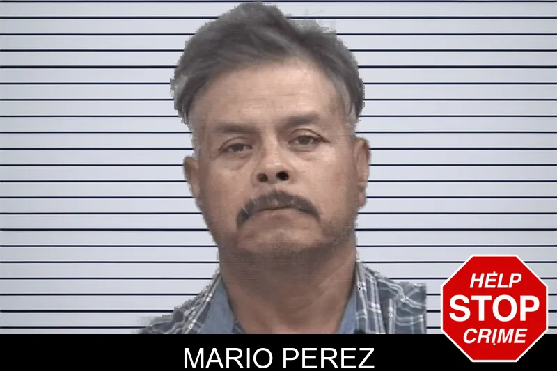 Mario Perez mugshot