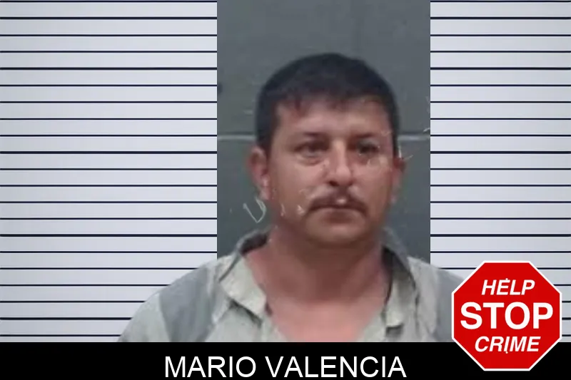 Mario Valencia mugshot
