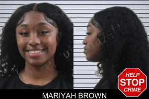 Mariyah Brown mugshot