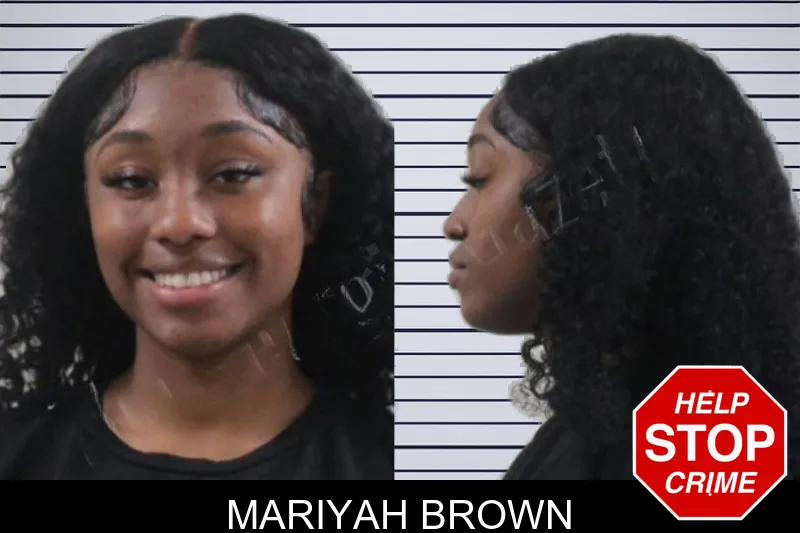 Mariyah Brown mugshot
