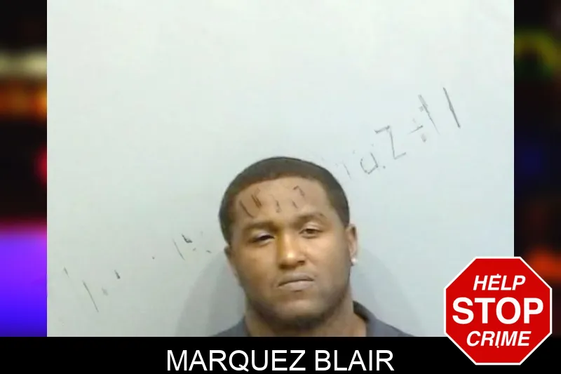 Marquez Blair mugshot