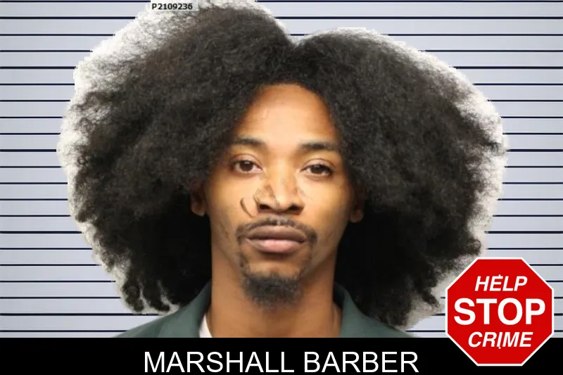 Marshall Barber mugshot