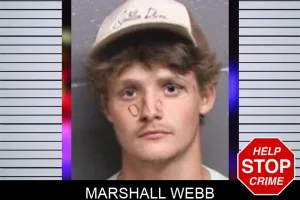 Marshall Webb mugshot