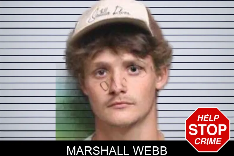Marshall Webb mugshot
