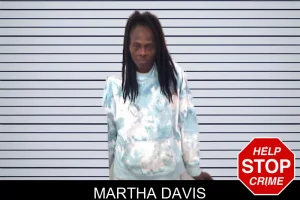 Martha Davis mugshot