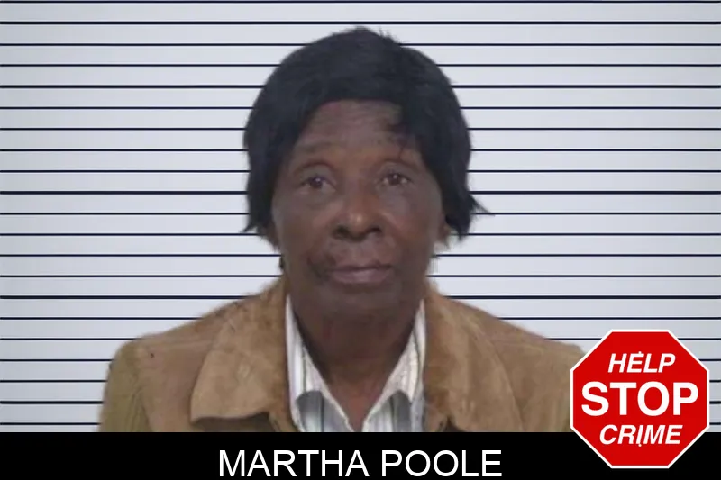Martha Poole mugshot
