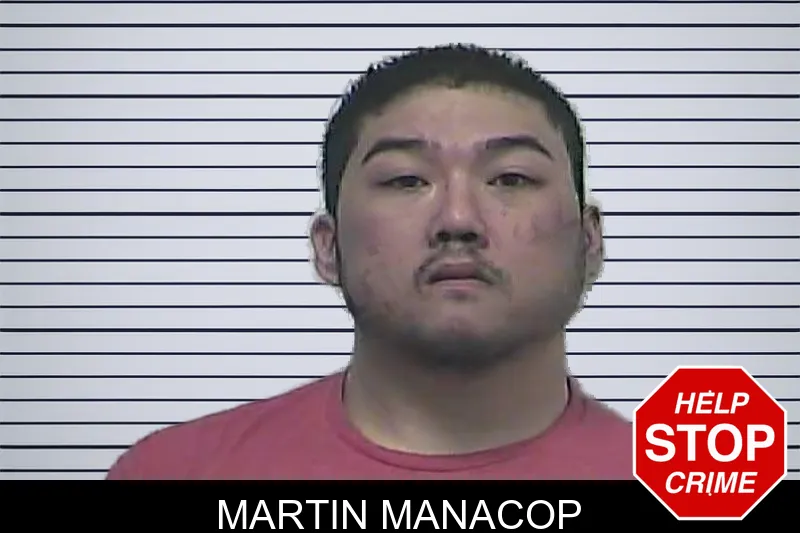 Martin Manacop mugshot