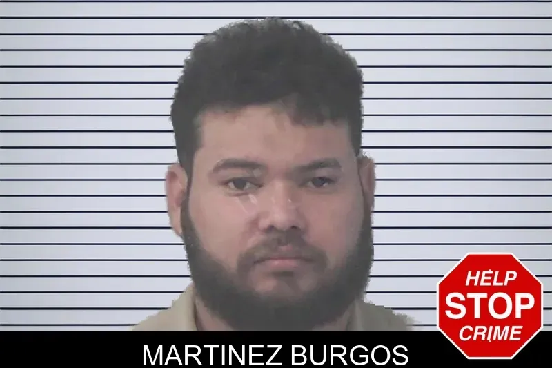 Martinez Burgos mugshot