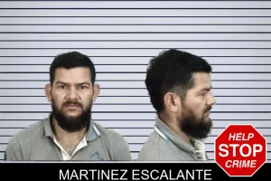 Martinez Escalante mugshot