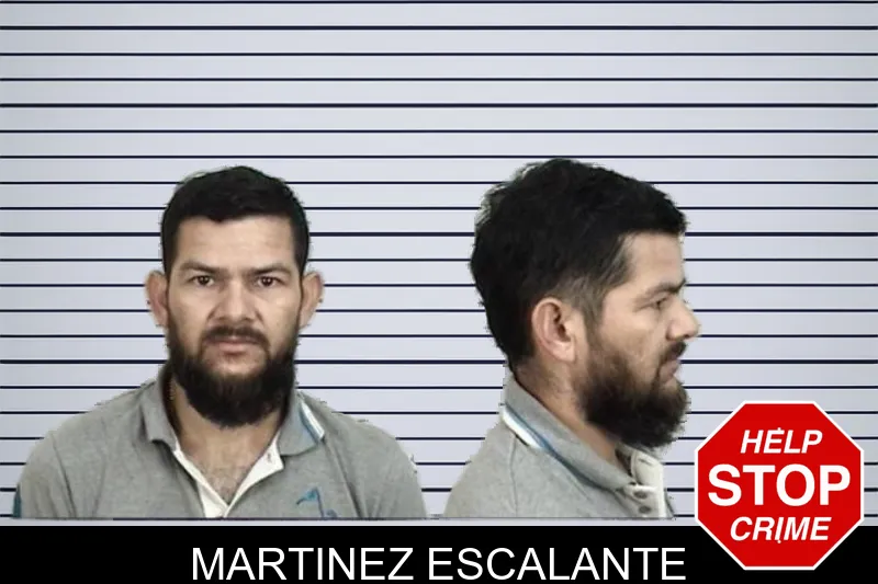 Martinez Escalante mugshot