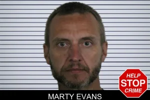 Marty Evans mugshot