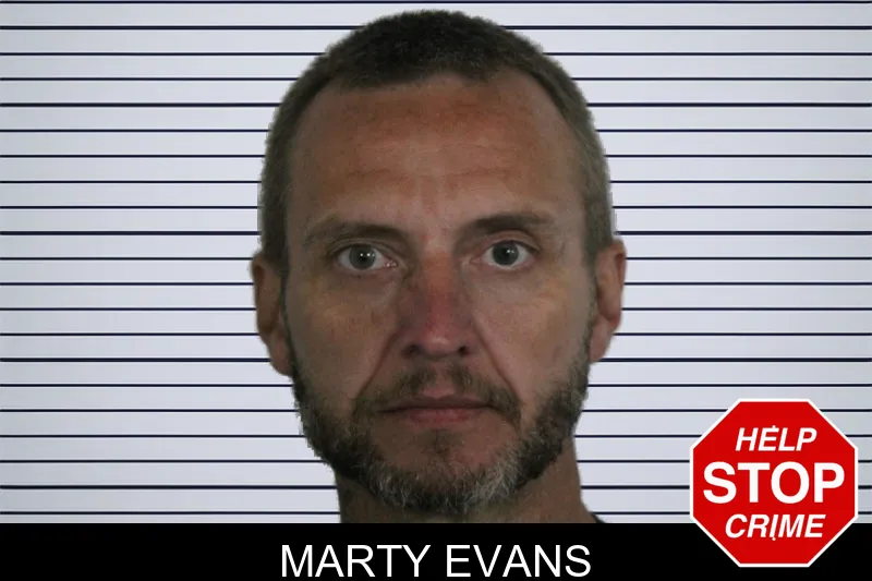 Marty Evans mugshot