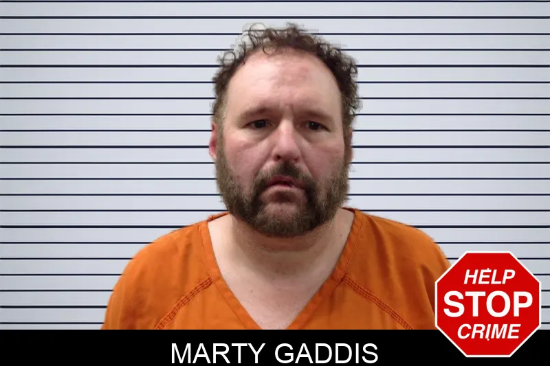 Marty Gaddis mugshot