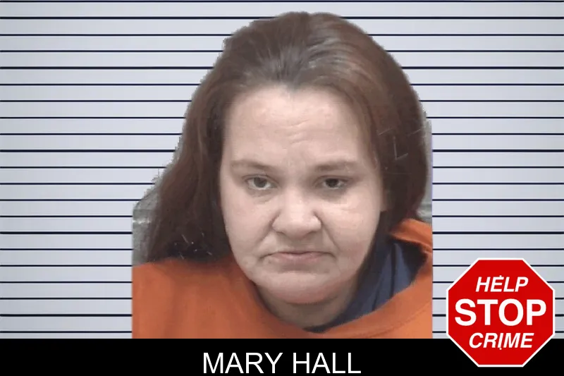 Mary Hall mugshot