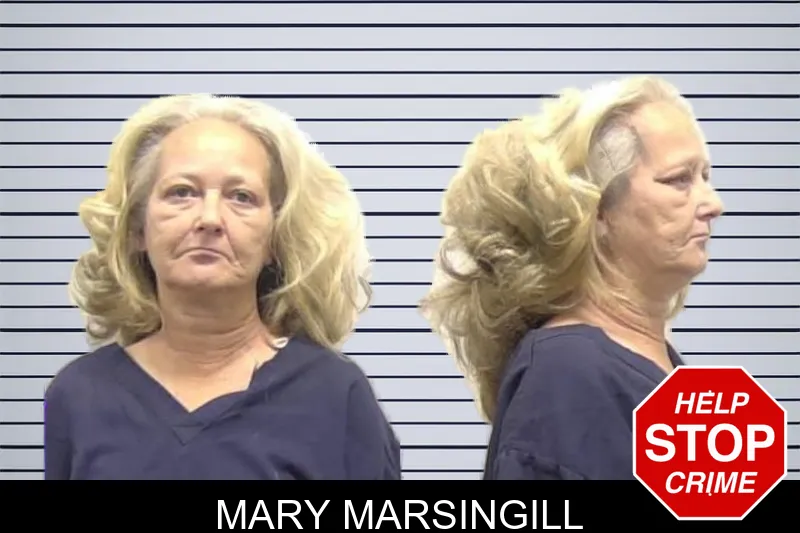 Mary Marsingill mugshot