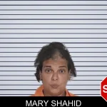 Mary Shahid mugshot
