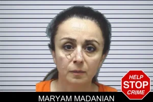 Maryam Madanian mugshot