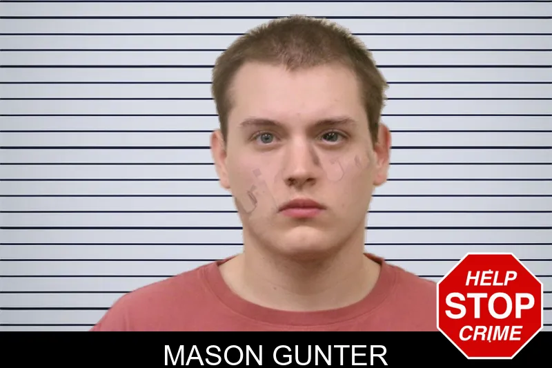 Mason Gunter mugshot
