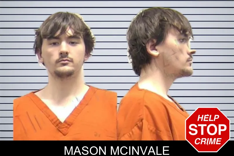 Mason McInvale mugshot