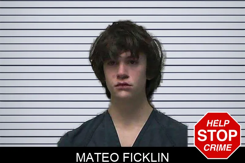 Mateo Ficklin mugshot