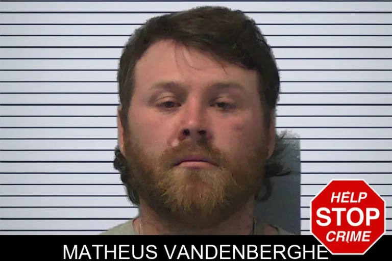 Matheus Vandenberghe mugshot – Ware County , Georgia Matheus Vandenberghe