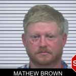 Mathew Brown mugshot