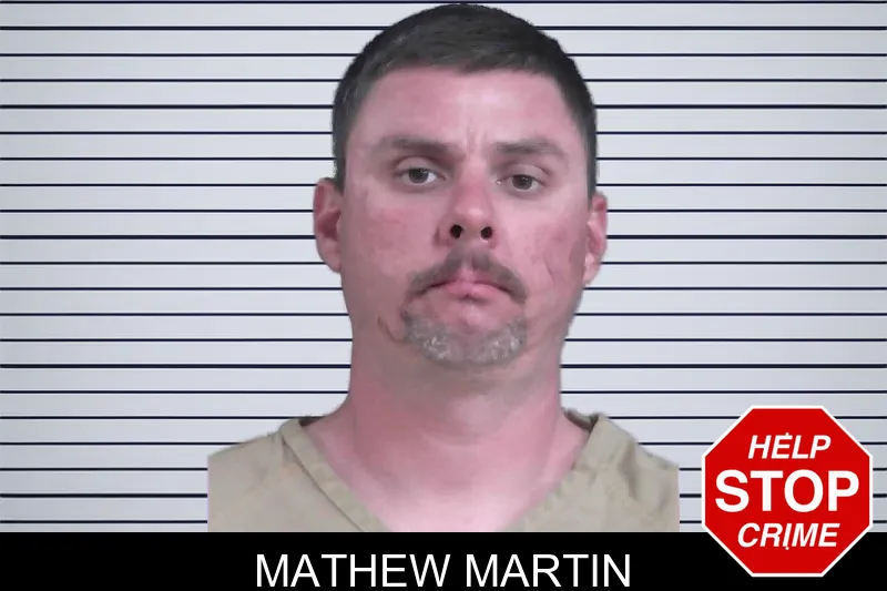 Mathew Martin mugshot