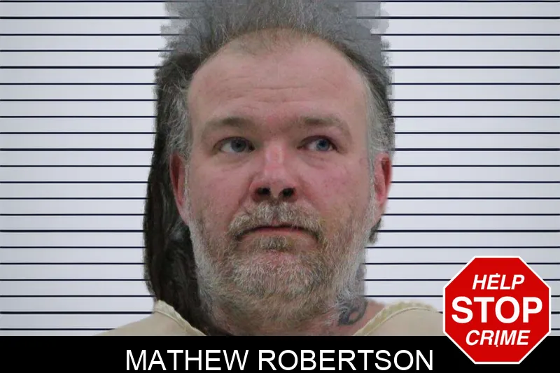 Mathew Robertson mugshot – Rabun County , Georgia Mathew Robertson mugshot