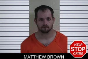 Matthew Brown mugshot