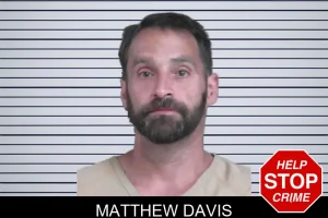 Matthew Davis mugshot