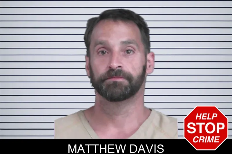 Matthew Davis mugshot