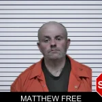 Matthew Free mugshot