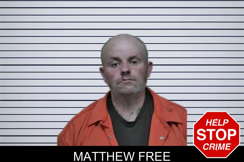 Matthew Free mugshot